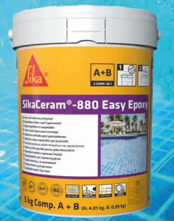 SIKA 880 EASY EPOXY BLACK 5KG 